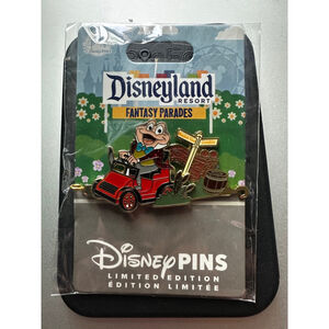 Disney 2024 DLR Disneyland Fantasy Parade MR. TOAD'S WILD RIDE LE 3-D Pin